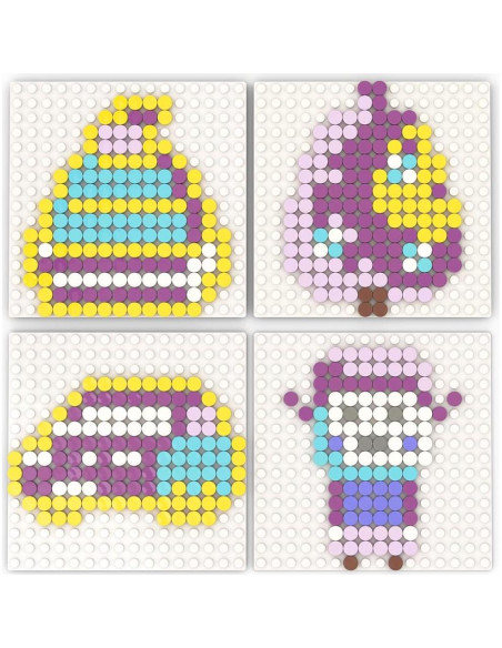2800 Piezas Ladrillos Pixel Etarnfly 1x1 Multicolor