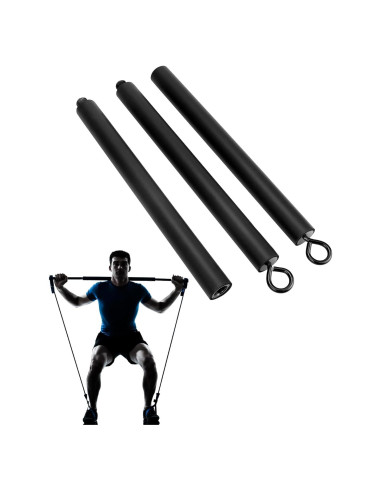 Barra de Resistencia QWORK 108cm Desmontable para Ejercicio