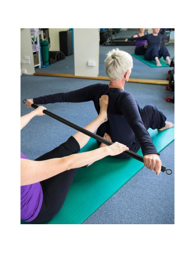 Barra de Resistencia QWORK 108cm Desmontable para Ejercicio