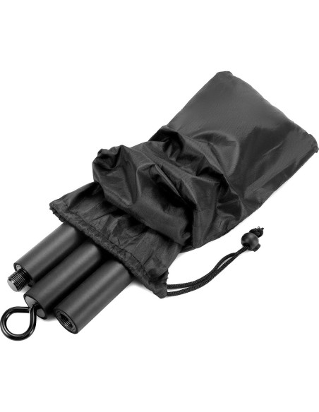 Barra de Resistencia QWORK 108cm Desmontable para Ejercicio