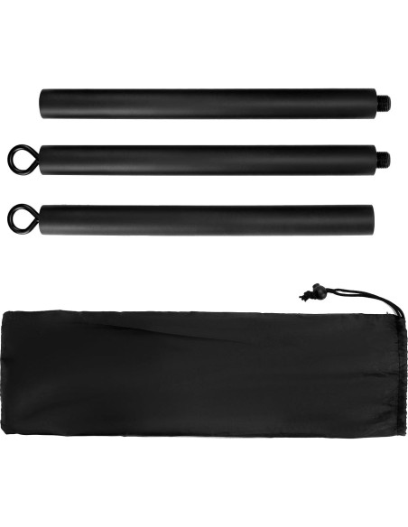 Barra de Resistencia QWORK 108cm Desmontable para Ejercicio