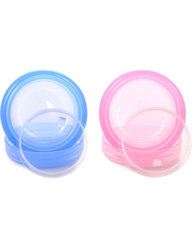 Contenedores de Aseo de Viaje VEAIDE 30 ml 6 Piezas a Prueba de Fugas