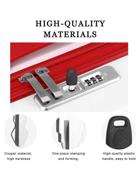 2 Llaves Maestras TSA 007 para Cerraduras de Equipaje Cogguepe