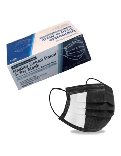 Mascarillas Desechables 3 Capas - Paquete de 50 Unidades