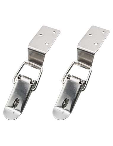 Cierres de Gancho de Boca de Pato TAODAN 2 Pcs Acero Inoxidable 74mm