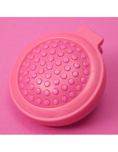 Set Espejo y Peine Plegable MINISO Barbie Rosa 15x6.6cm
