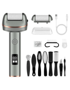 Removedor de Callos Eléctrico Ginity 17 en 1 con Pantalla LED