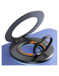 Soporte Magnético para Teléfono TORRAS Negro Delgado 2024