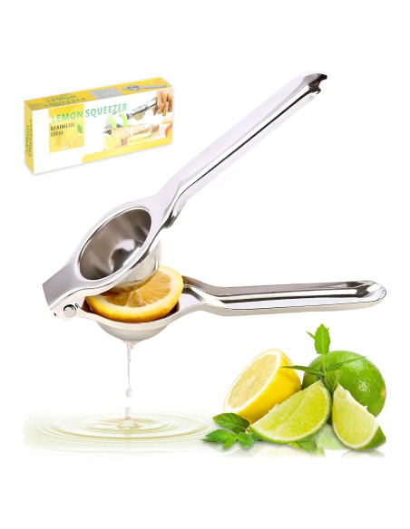 Exprimidor de Limón Manual GEDEUBAN CK065 Acero Inoxidable
