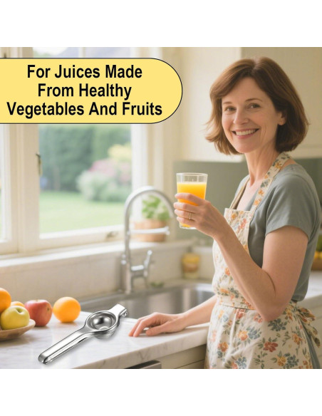 Exprimidor de Limón Manual GEDEUBAN CK065 Acero Inoxidable