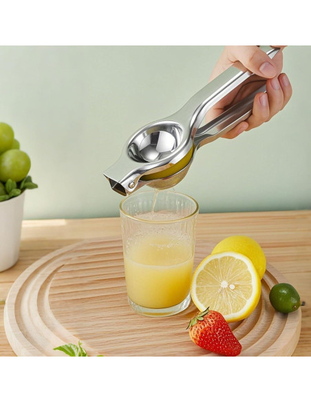 Exprimidor de Limón Manual GEDEUBAN CK065 Acero Inoxidable