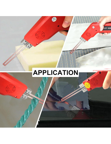 Cortador de Espuma Eléctrico Vanwoke 200W 400C Rojo