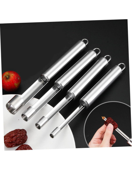 5 Piezas Removedor de Huesos de Fruta Acero Inoxidable ULTECHNOVO