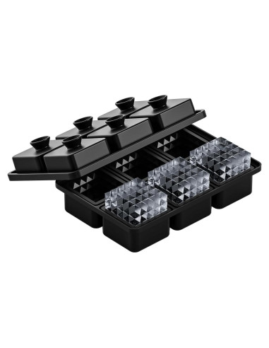 Bandeja de Hielo Grande Bangp Cuadrada Grabada para Whisky