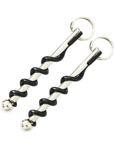 Juego de 2 Sacacorchos Portátiles Makupon de Acero Inoxidable