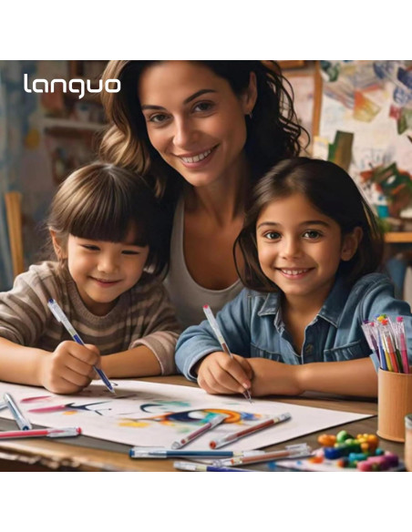 Set de Bolígrafos de Gel Yolaka 162 Colores Punta Fina 0.6mm