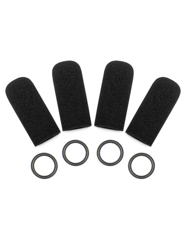 Cubiertas de micrófono Voarmaks para auriculares David Clark - Kit de 4