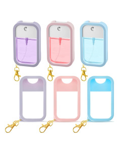 Honeydak 6 Fundas de Silicona para Spray Desinfectante 30ml