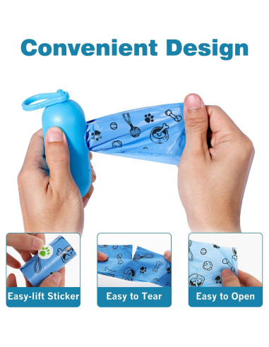 Bolsas para Excremento de Perro TVOOD 240 Unidades A Prueba de Fugas