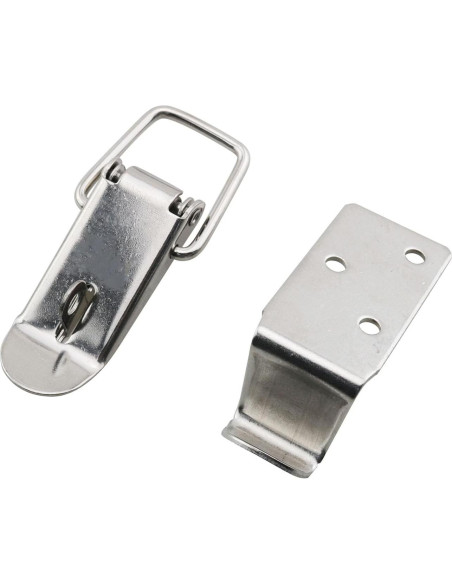 Cierres de Gancho de Boca de Pato TAODAN 2 Pcs Acero Inoxidable 74mm