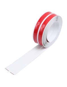 Protector de Esquina de Pared Autoadhesivo Bitray 4cm x 3m Blanco