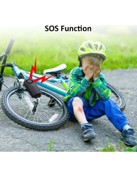 Alarma Antirrobo Lancoon 113dB para Bicicleta y Motocicleta