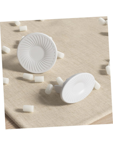 Cubiertas de Enchufe de Seguridad NUOBESTY 20 Piezas Blancas