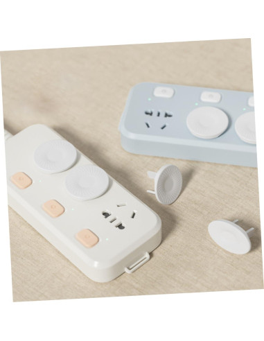 Cubiertas de Enchufe de Seguridad NUOBESTY 20 Piezas Blancas