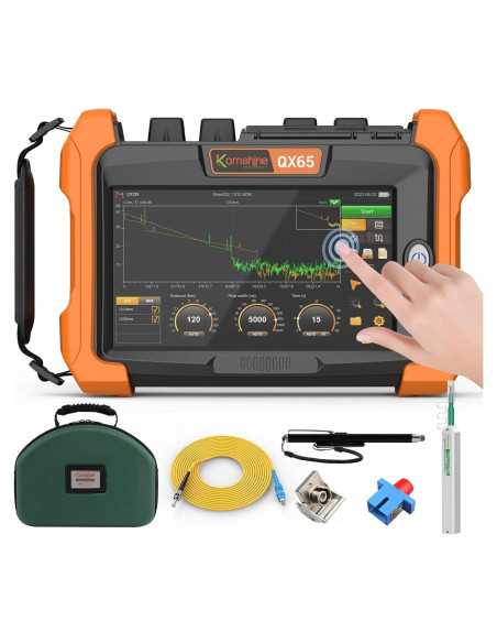 Probador de Fibra Óptica KomShine QX65-S1 1310/1550nm 32/30dB