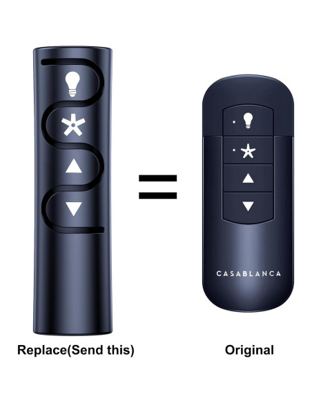 Control Remoto Reemplazo Hunter Casablanca K6266 4 Velocidades