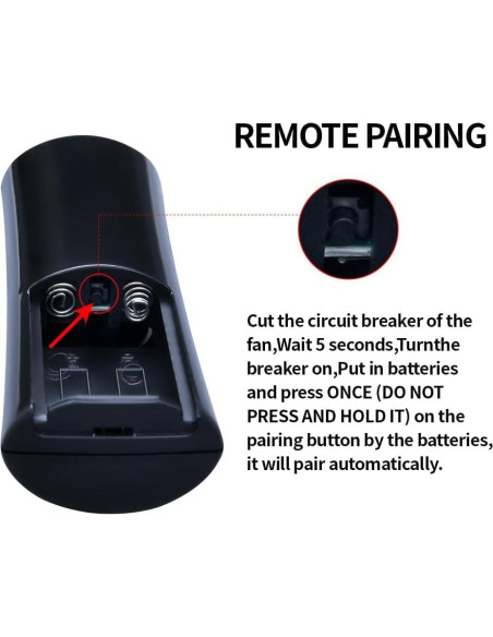 Control Remoto Reemplazo Hunter Casablanca K6266 4 Velocidades