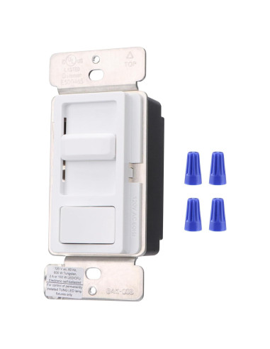 Interruptor Regulador Wengart BAK-008, 150W LED y 600W Incandescentes