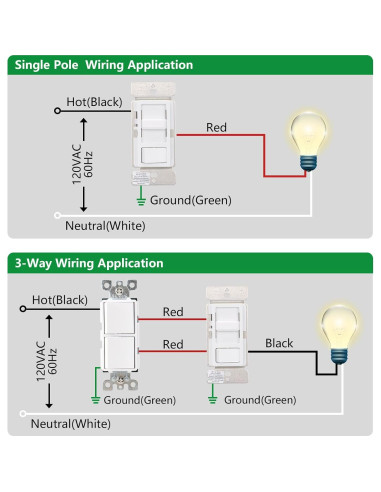 Interruptor Regulador Wengart BAK-008, 150W LED y 600W Incandescentes
