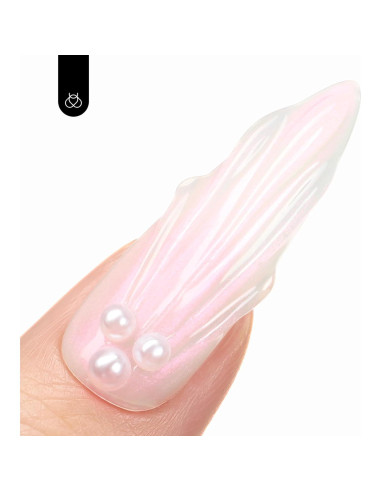 Esmalte de Uñas en Gel Beetles 2 en 1 Glitter Perlescente