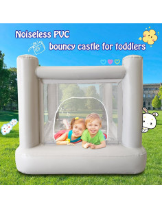 Castillo Inflable Mini Casa PVC Castillo de Sueños 172.72x172.72cm 2