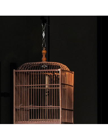 10 Ganchos Giratorios de Acero Inoxidable para Decoración