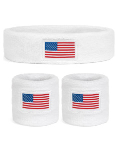 Conjunto Diadema y Muñequera Suddora USA - Absorción y Comodidad