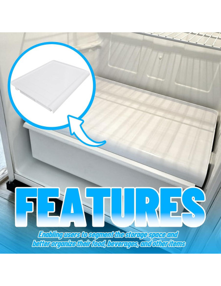 Cubierta de Bandeja Crisper HECASA para Refrigeradores GE 65x52cm