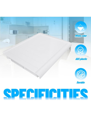 Cubierta de Bandeja Crisper HECASA para Refrigeradores GE 65x52cm