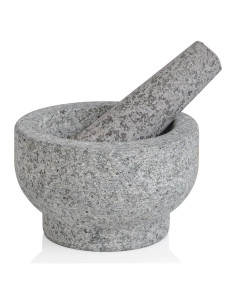 Conjunto Mortero y Mano Maxam de Granito 13 cm - 1 Taza