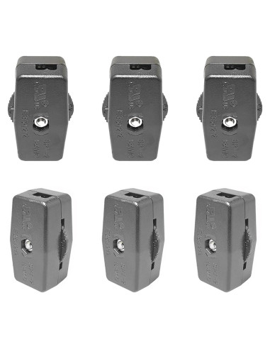 Interruptor de Cable en Línea QPINGH, Paquete de 6, 6A 125V