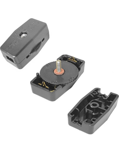 Interruptor de Cable en Línea QPINGH, Paquete de 6, 6A 125V