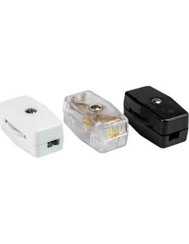 Interruptor de Cable en Línea QPINGH, Paquete de 6, 6A 125V