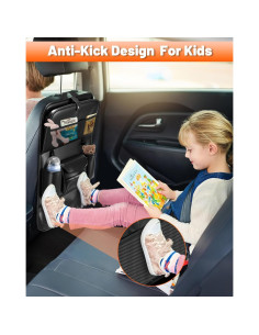 Organizador de Asiento Trasero de Coche Sino Salected, 8 Bolsillos 2