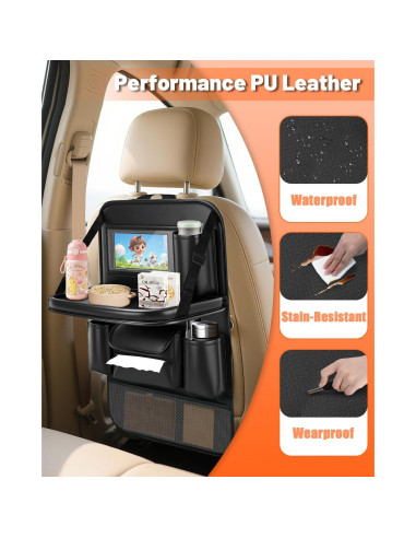 Organizador de Asiento Trasero de Coche Sino Salected, 8 Bolsillos