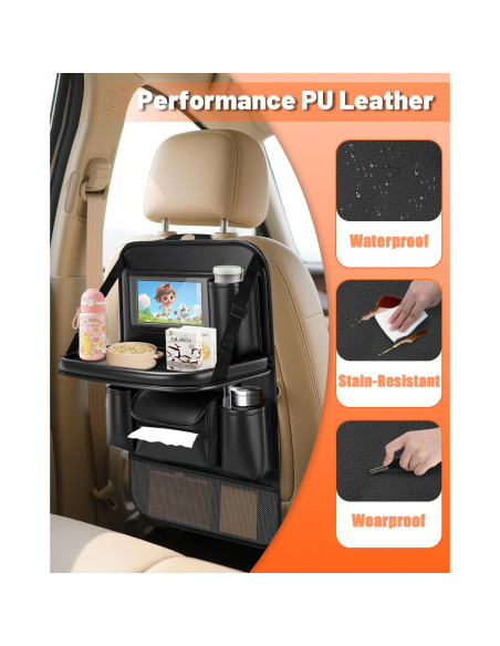 Organizador de Asiento Trasero de Coche Sino Salected, 8 Bolsillos