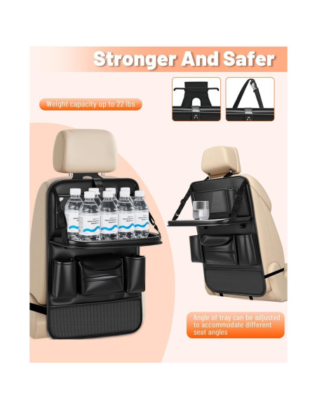 Organizador de Asiento Trasero de Coche Sino Salected, 8 Bolsillos