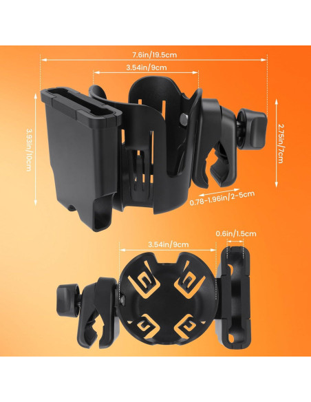 Soporte para Taza y Teléfono FOSUNKER 2 en 1 Ajustable