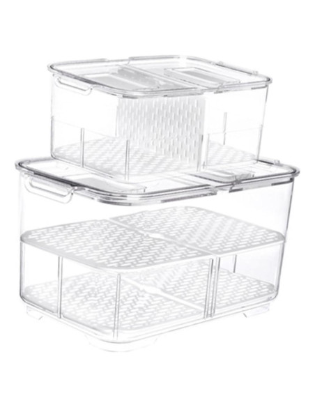 Caja de Almacenamiento Sellada Ciieeo 23.3x12.2cm Plástico