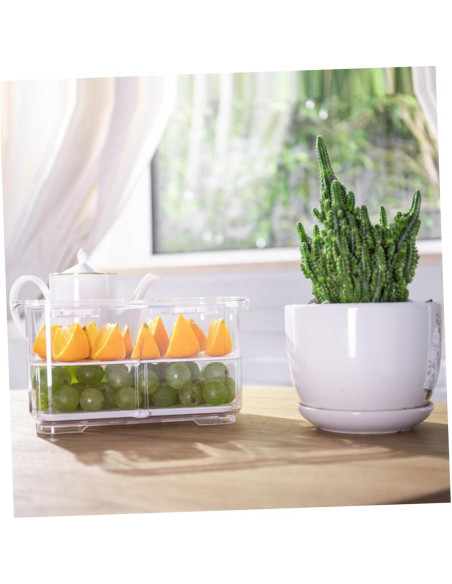 Caja de Almacenamiento Sellada Ciieeo 23.3x12.2cm Plástico